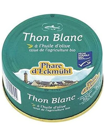 THON BLANC GERMON HUILE OLIVE 80G Phare d Eckmühl