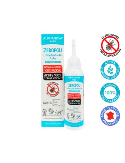 ZEROPOU LOTION TRAITANTE COCO ALPHANOVA KIDS 100ML