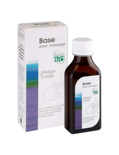 Huile de massage visage et corps Bio -50ml- Docteur Valnet