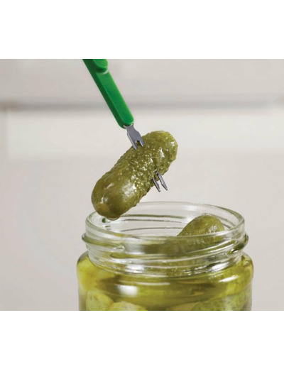 CUILLERE ET PIC A CORNICHON SCOOP & PICK