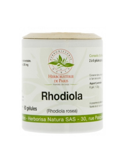 Rhodiola Rosea 220mg 60 Gélules