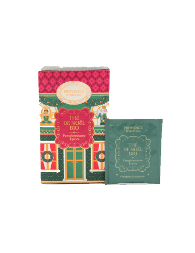 Thé de noël Bio Pamplemousse Epices 18 sachets