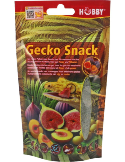 GECKO Snack, Figue & prune - 100g