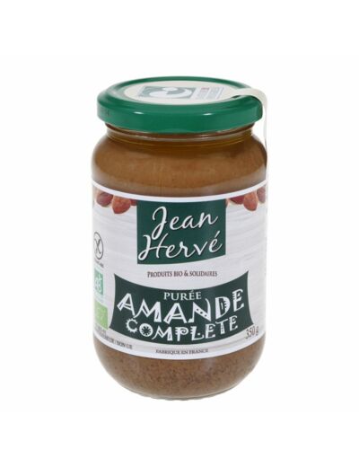 Purée d'Amande complète Bio-350g-Jean Hervé