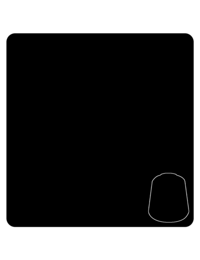 Peinture Warhammer - Base - Abaddon Black 12ml