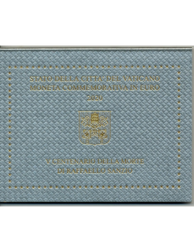 VATICAN 2020 2 EURO COMMEMORATIVE CENTENARIO DELLA MORTE DI RAFFAELLO SANZIO BU