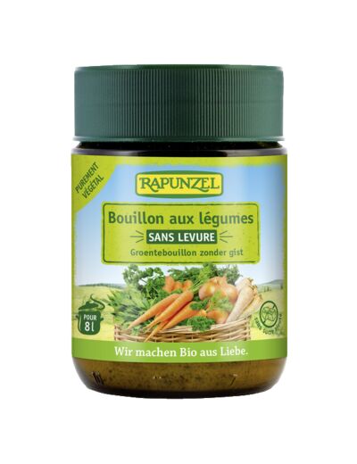 Bouillon aux légumes Bio-160g-Rapunzel