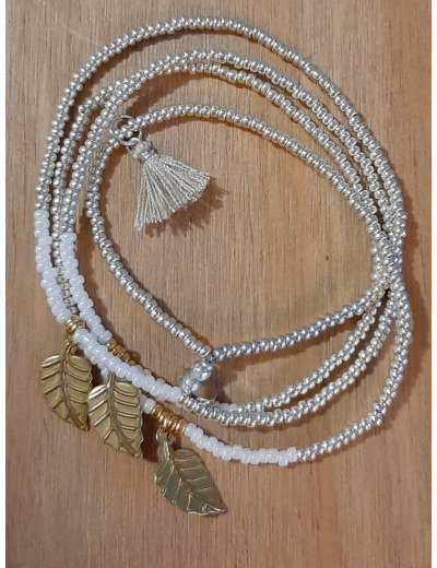 BRACELET MULTIRANGS LEAF