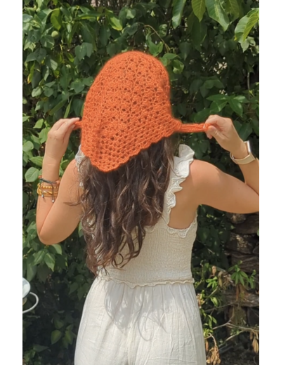 Châle "Bandana" - Orange