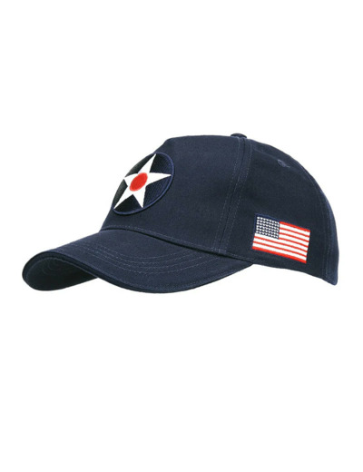 Casquette militaire vintage US Army Air Corps 100% coton