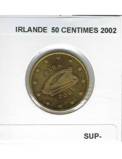 Irlande 2002 50 CENTIMES SUP-