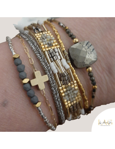 BRACELET MANCHETTE HANA