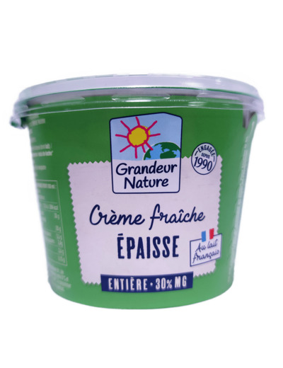 Crème Fraiche Épaisse 30% Bio 20cl