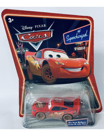 CARS DIRT TRACK MC QUEEN L6265 DISNEY PIXAR de chez MATTEL