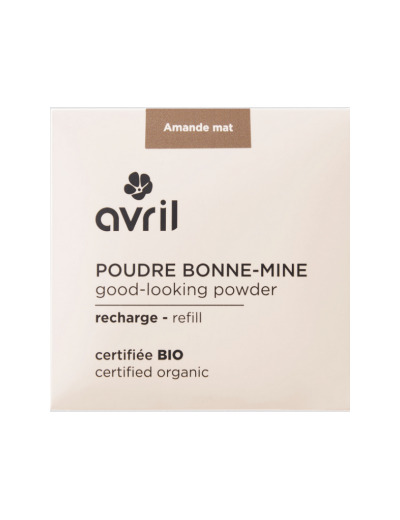 Poudre bonne mine Amande mat 11g