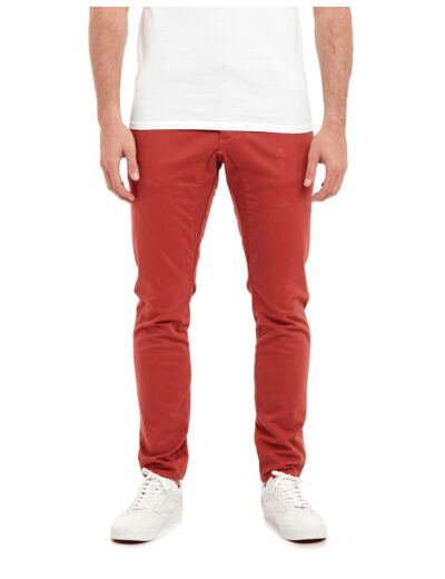 Pantalon PULL IN Dening Chino Cherry