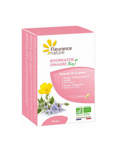 Bourrache Onagre Bio 60 gélules