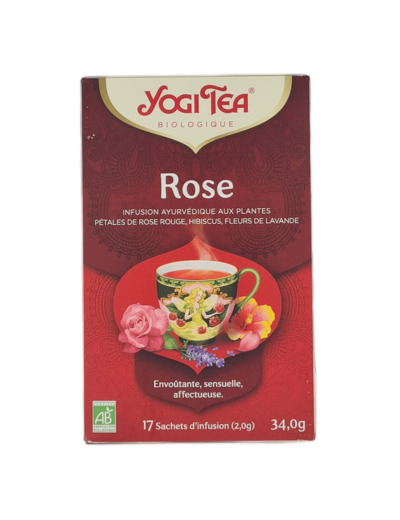 Infusion Ayurvédique Rose 17 Sachets