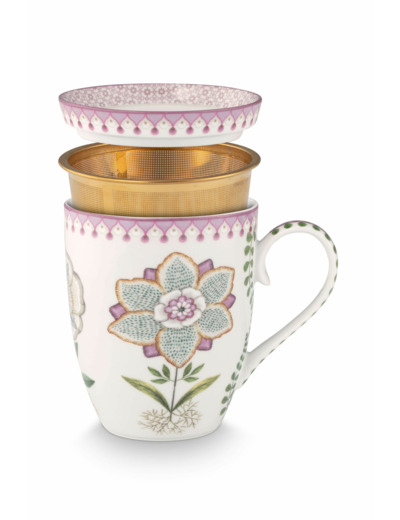 Tisaniere  blanche Pipstudio