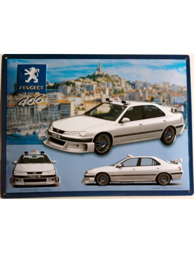 PLAQUE PEUGEOT 406 TAXI - 19679RA