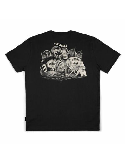 Tee Shirt THE DUDES Helles In Hell Black