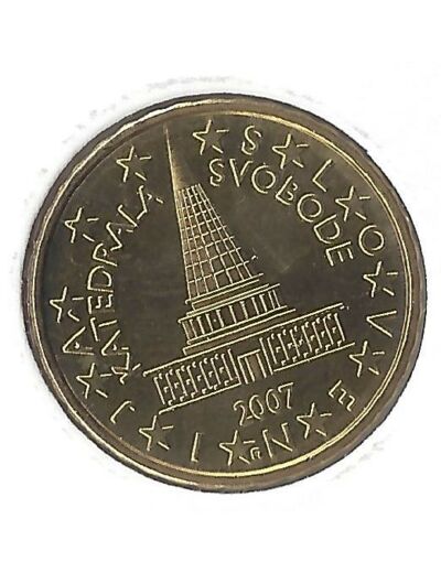 SLOVENIE 2007 10 CENTIMES SUP