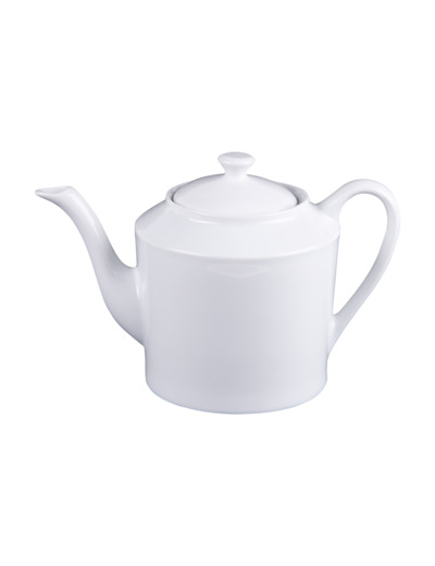 Théière SAVOIE 1,2 l en porcelaine blanche