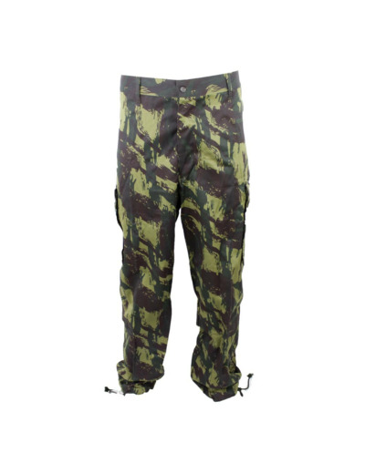 Pantalon cargo camouflage type lezard