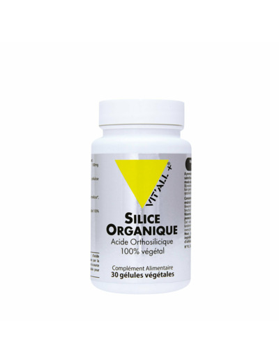 Silice Organique-30 gélules végétales -Vit'all +