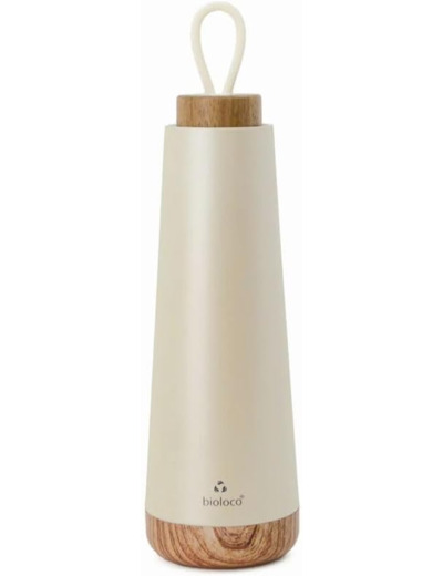 Chic Mic Bioloco Loop BEL124 Gourde isotherme en acier inoxydable nacré