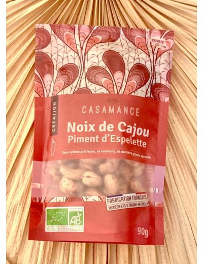 Noix de cajou piment d'Espelette