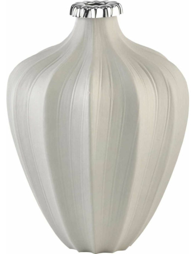 VASE EN VERRE ACQUA L.20cm H.38cm