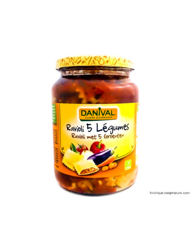 Raviolis aux 5 Légumes Bio 670g