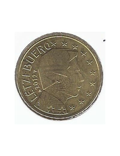 Luxembourg 2012 50 CENTIMES SUP