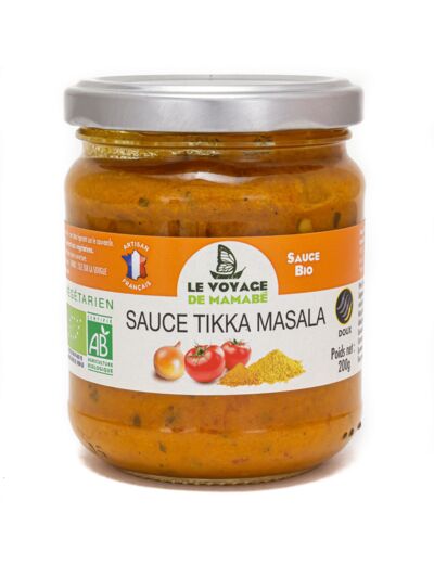 Sauce Tikka Masala Bio 200g