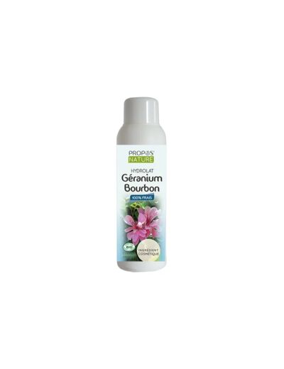 Hydrolat de Géranium de Bourbon Bio Propos nature 100ml*