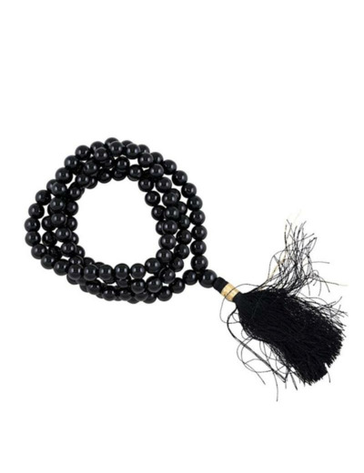 Mala Onyx noir 108 perles