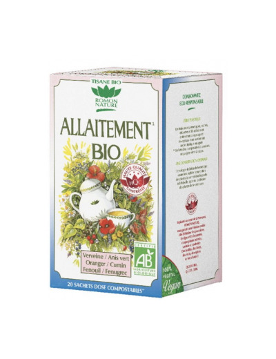 Tisane Allaitement Bio 20 sachets 32g