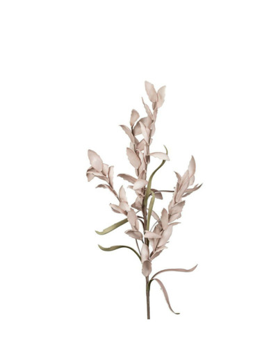 Fleur Artificielle Colchi en Polyester Rose Pâle Tige Géante 100cm