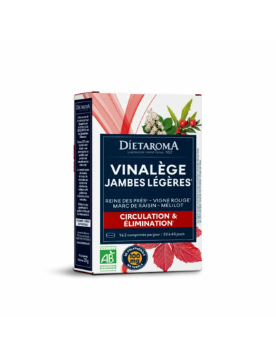 Vinalège Double Action Bio-45 Comprimés-Diétaroma