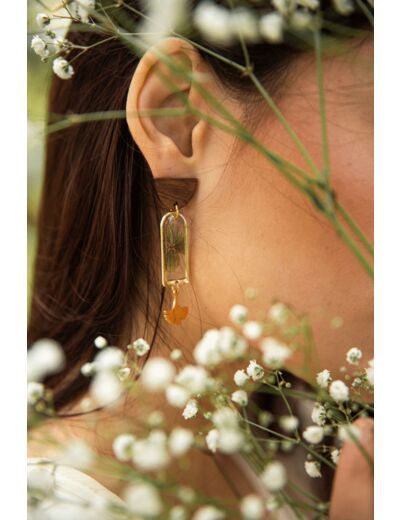 Boucles d'oreilles "Nature enchantée"