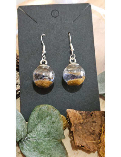 Boucles d'oreilles "Bulles de fantaisie"