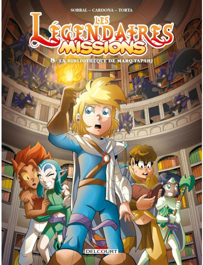 LES LEGENDAIRES - MISSIONS T08 - LA BIBLIOTHEQUE DE MARQ-TAPAHJ