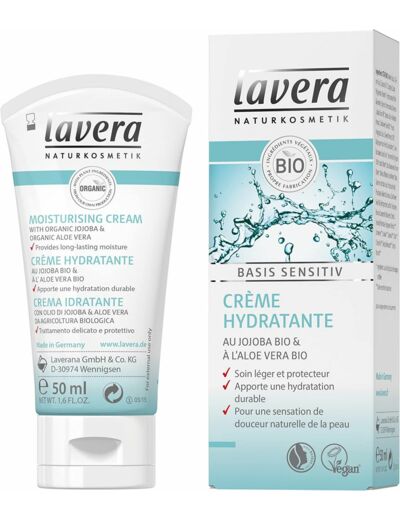 CREME HYDRATANTE JOJOBA ALOE VERA 50ML Basis Sensitiv