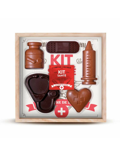 Kit Santé Chocolats Noir & Lait - 175G