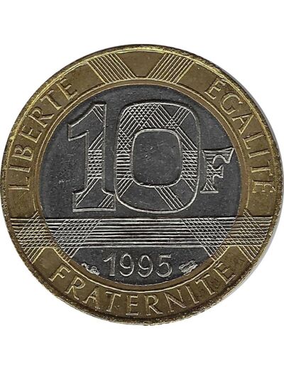 FRANCE 10 FRANCS GENIE 1995 SUP