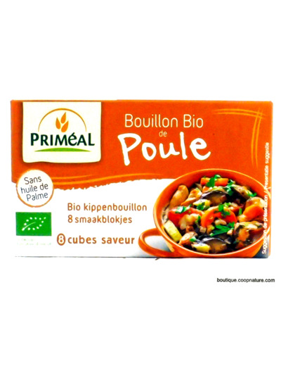 Bouillon de Poule en Cubes Bio 80g