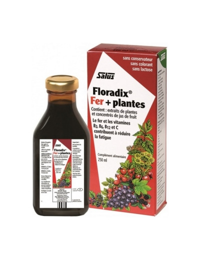 Floradix Fer Plantes 250ml