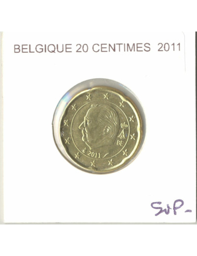 BELGIQUE 2011 20 CENTIMES SUP-