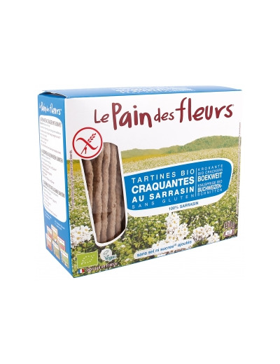 Tartines craquantes au Sarrasin sans sel ni saccharose ajoutés 150g